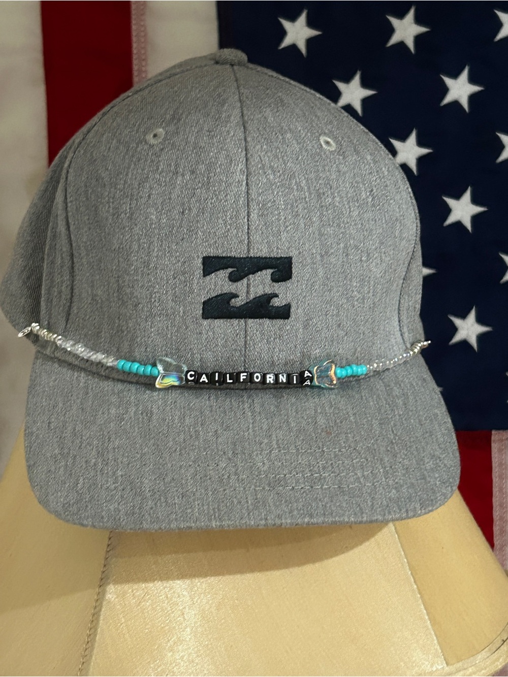 Beaded Hat chain California handmade brand new